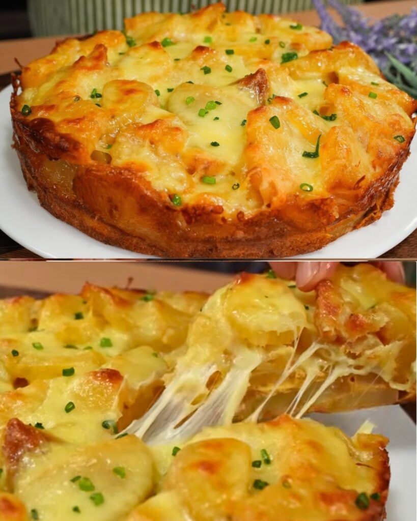 Potato and Egg Skillet with Toppings finished dish
