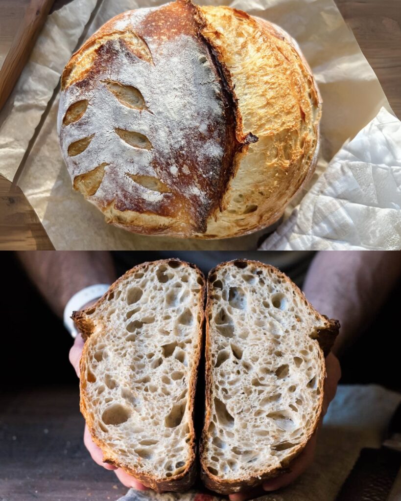 Sourdough Bread Recipe finished dish