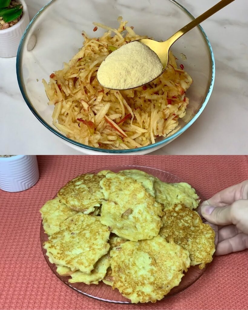 Apple Pancakes Recipe finished dish