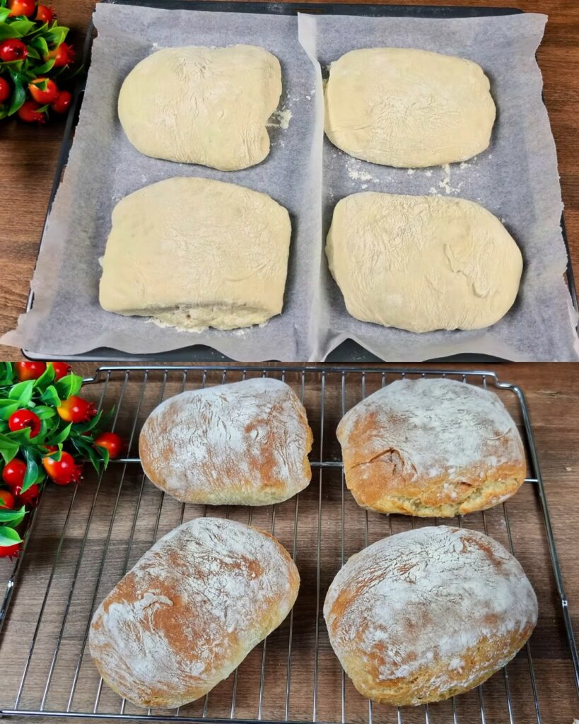 Easy Homemade Bread Recipe finished dish