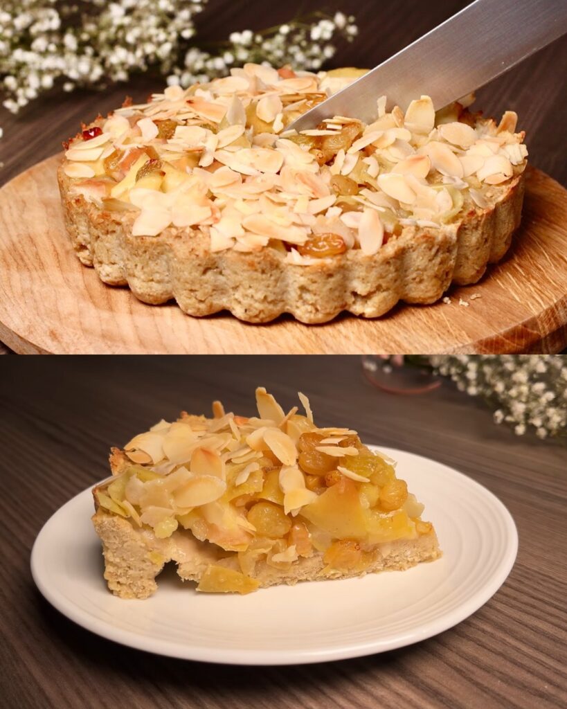 Oatmeal and Apple Cake Recipe finished dish