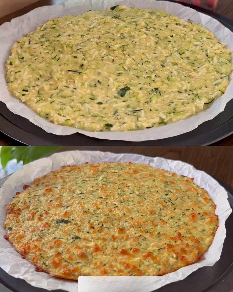 Cheesy Zucchini Oatmeal Bake