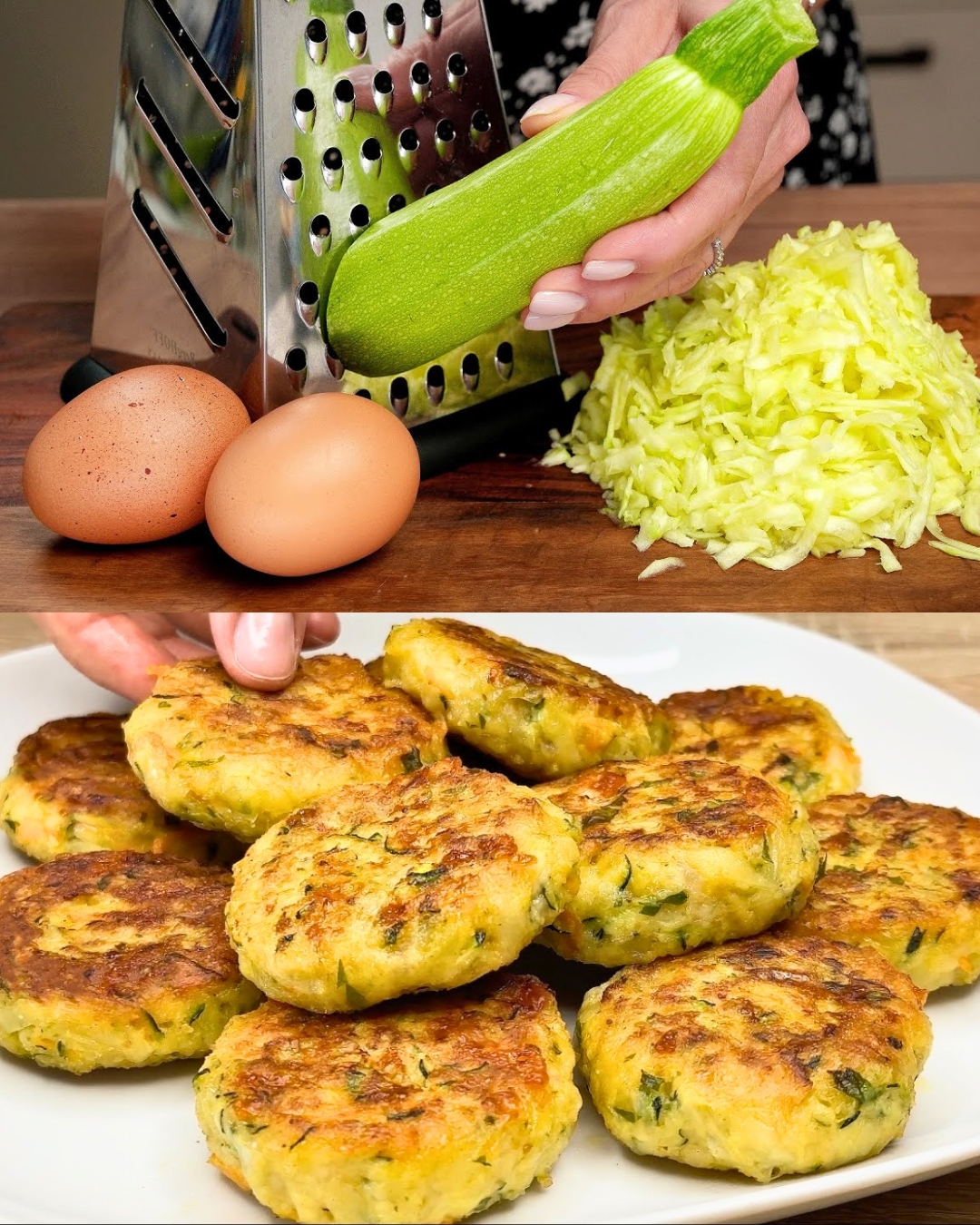 Zucchini and Potato Fritters