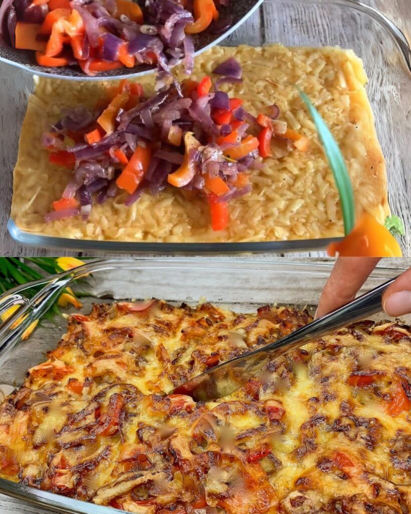 Cheesy Grated Potato Casserole Recipe finished dish