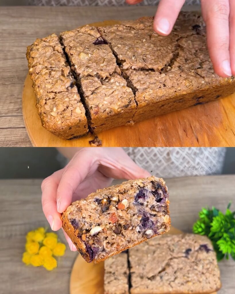 Nut and Berry Oatmeal Breakfast Bake