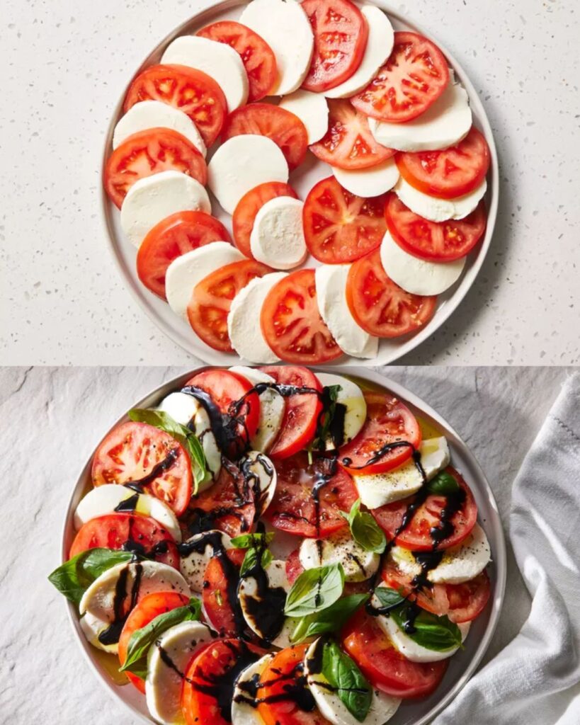 Caprese Salad with Balsamic Reduction