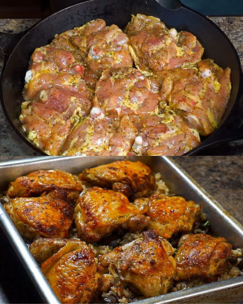 Baked Chicken and Rice Recipe