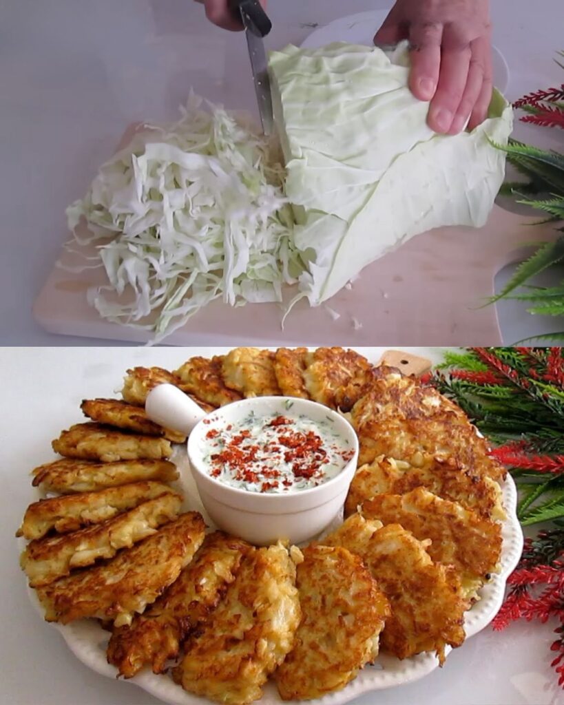 Savory Cabbage Fritters