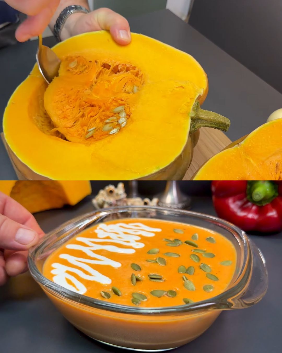 Creamy Pumpkin Soup Recipe
