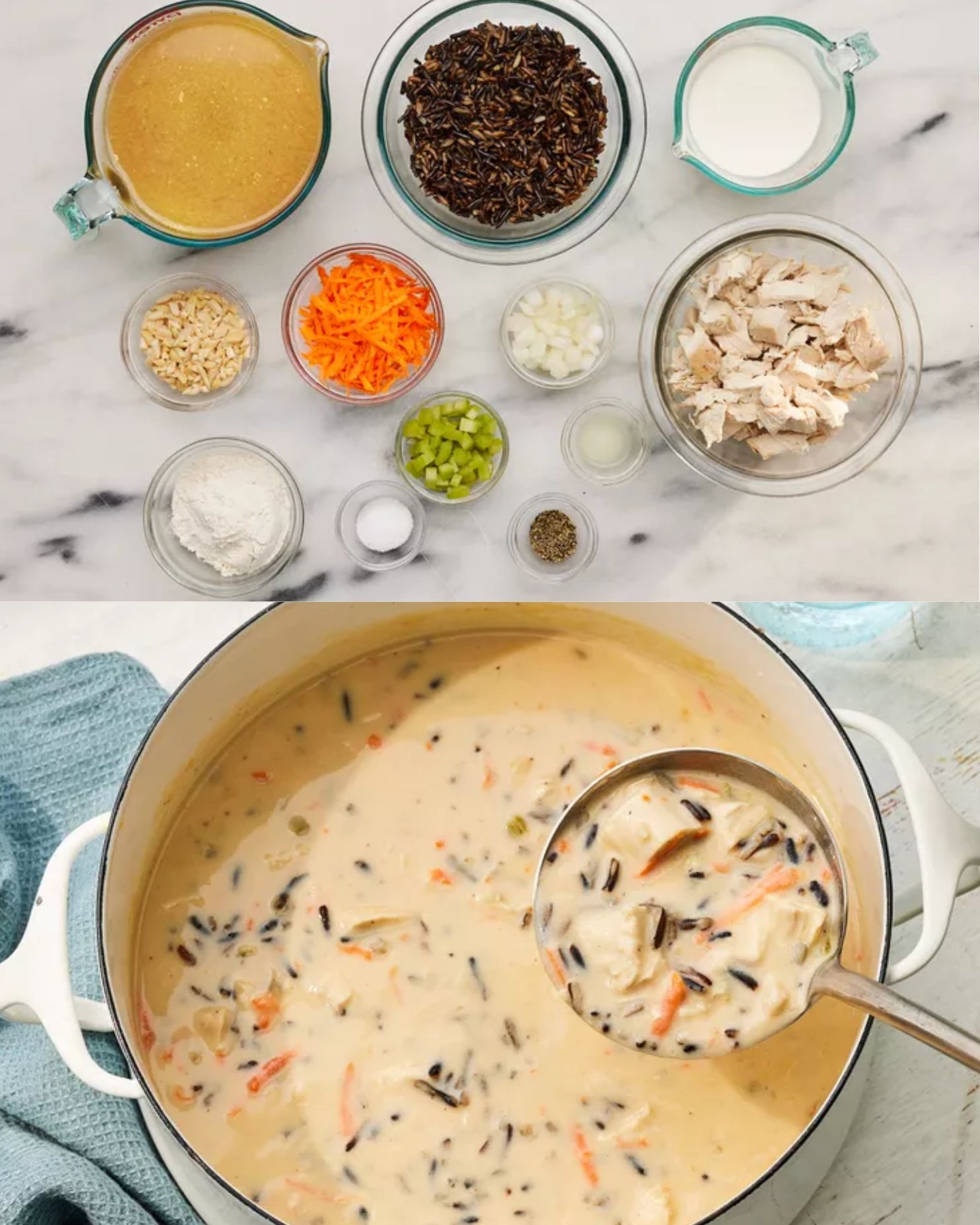 Creamy Turkey and Wild Rice Soup