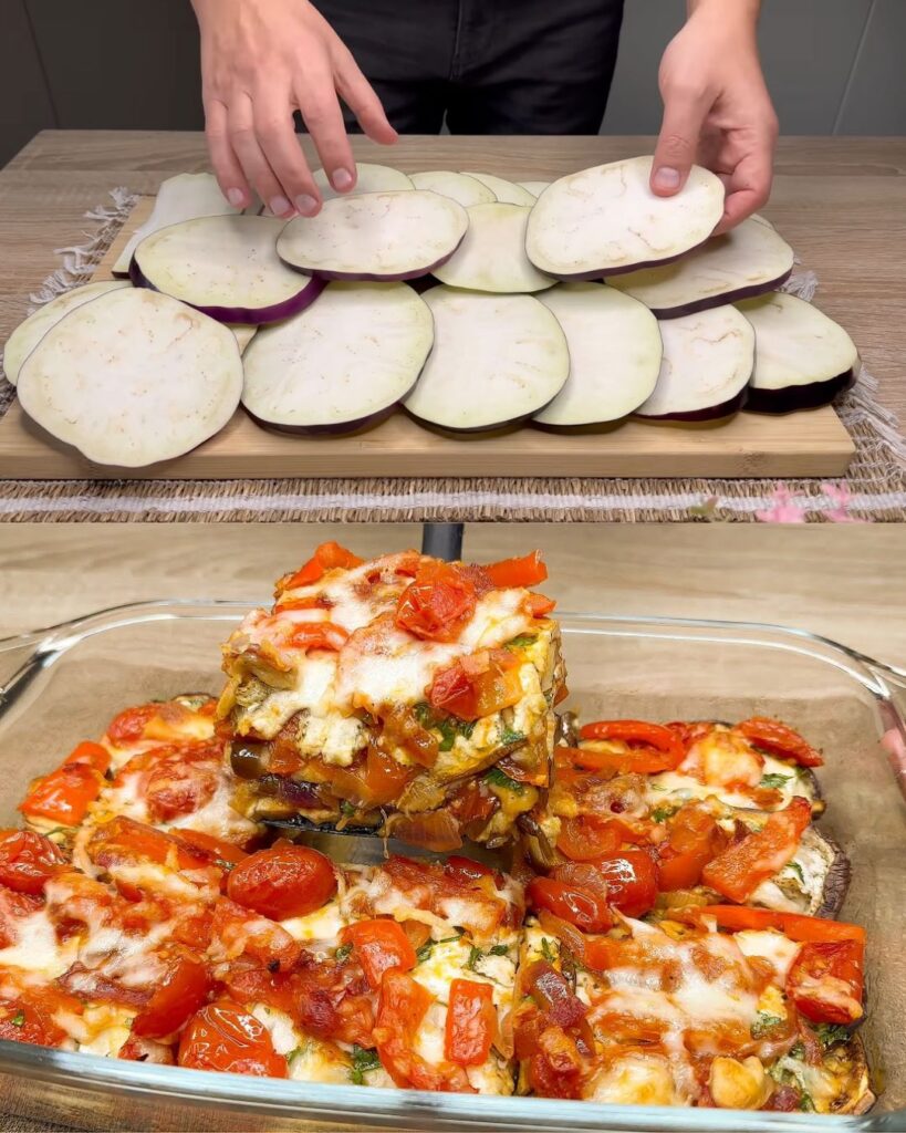 Turkish Style Eggplant Recipe finished dish
