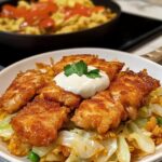 Crispy Chicken and Cabbage Stir-Fry Crispy Chicken and Cabbage Stir-Fry