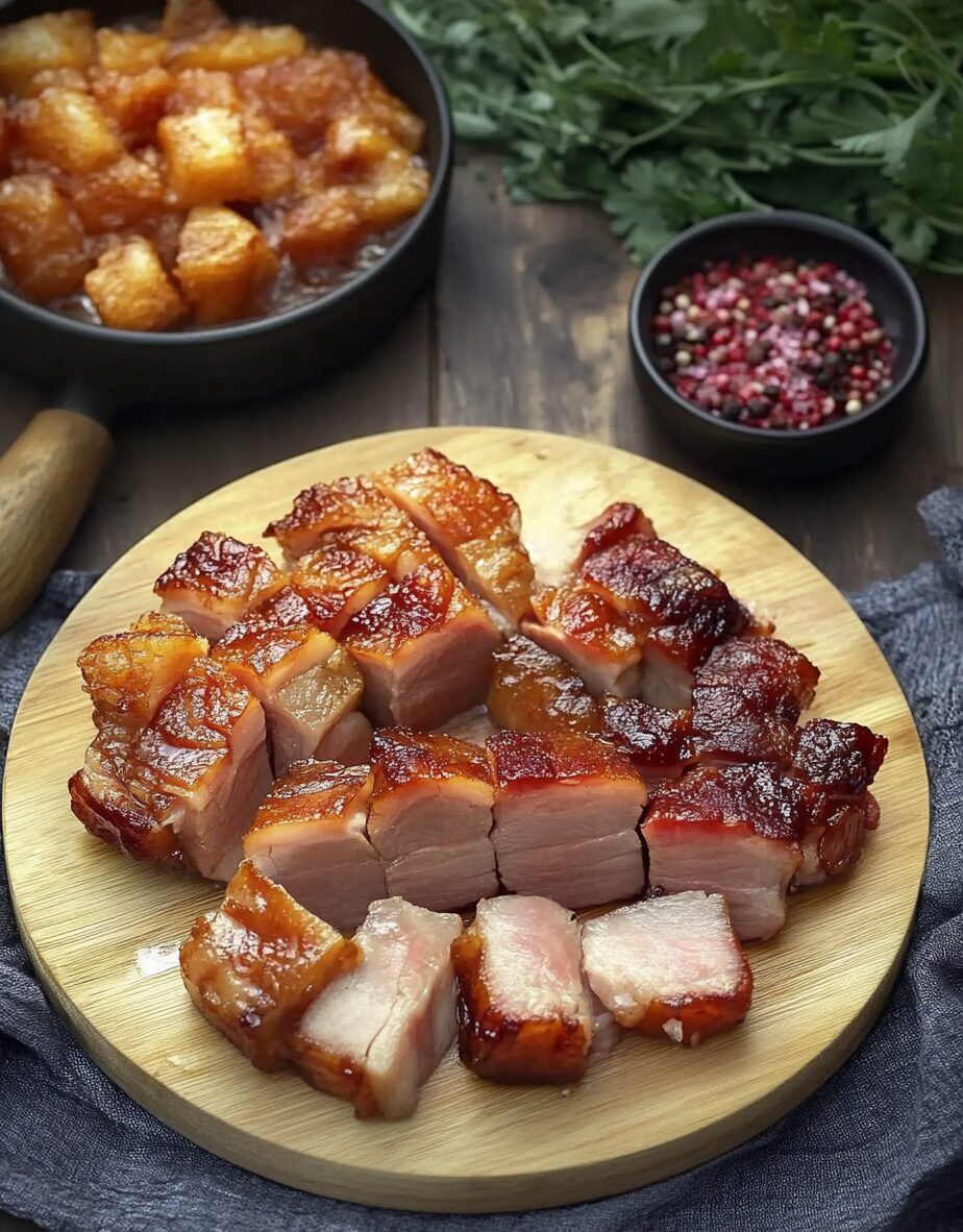 Succulent and Tender Pork Belly