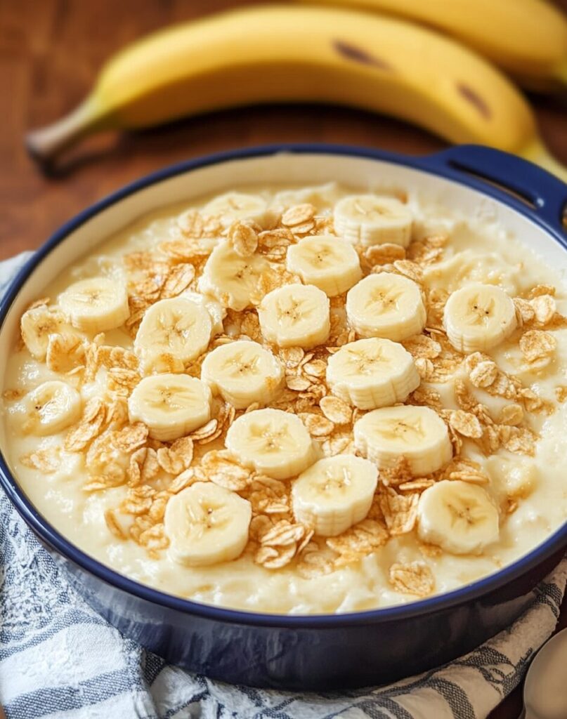 Old-Fashioned Homemade Banana Pudding