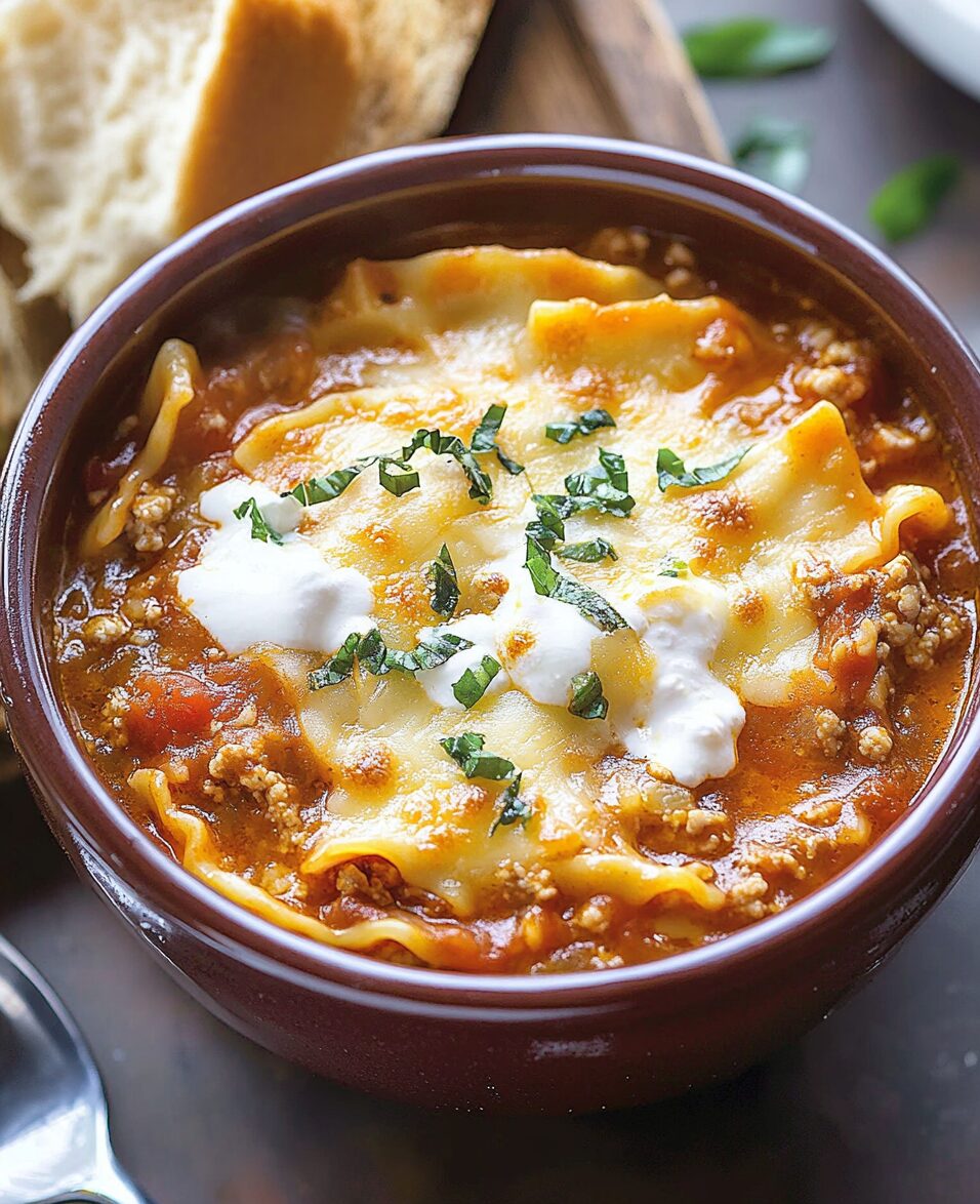 Lasagna Soup