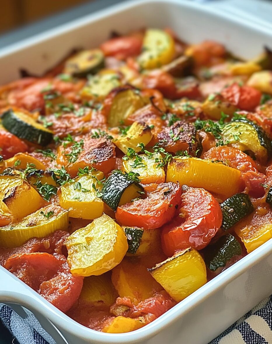 Tomato Vegetable Casserole