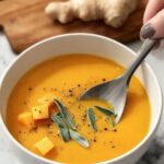 Butternut Squash Soup with Sage and Ginger Butternut Squash Soup with Sage and Ginger