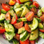 Cucumber Tomato Avocado Salad Cucumber Tomato Avocado Salad
