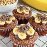 Oatmeal Banana Muffins with Cocoa and Coconut Recipe Oatmeal Banana Muffins with Cocoa and Coconut Recipe