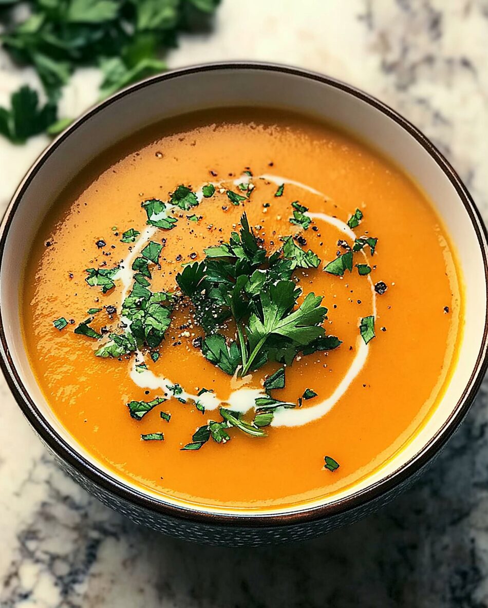 Spicy Butternut Squash and Sweet Potato Soup