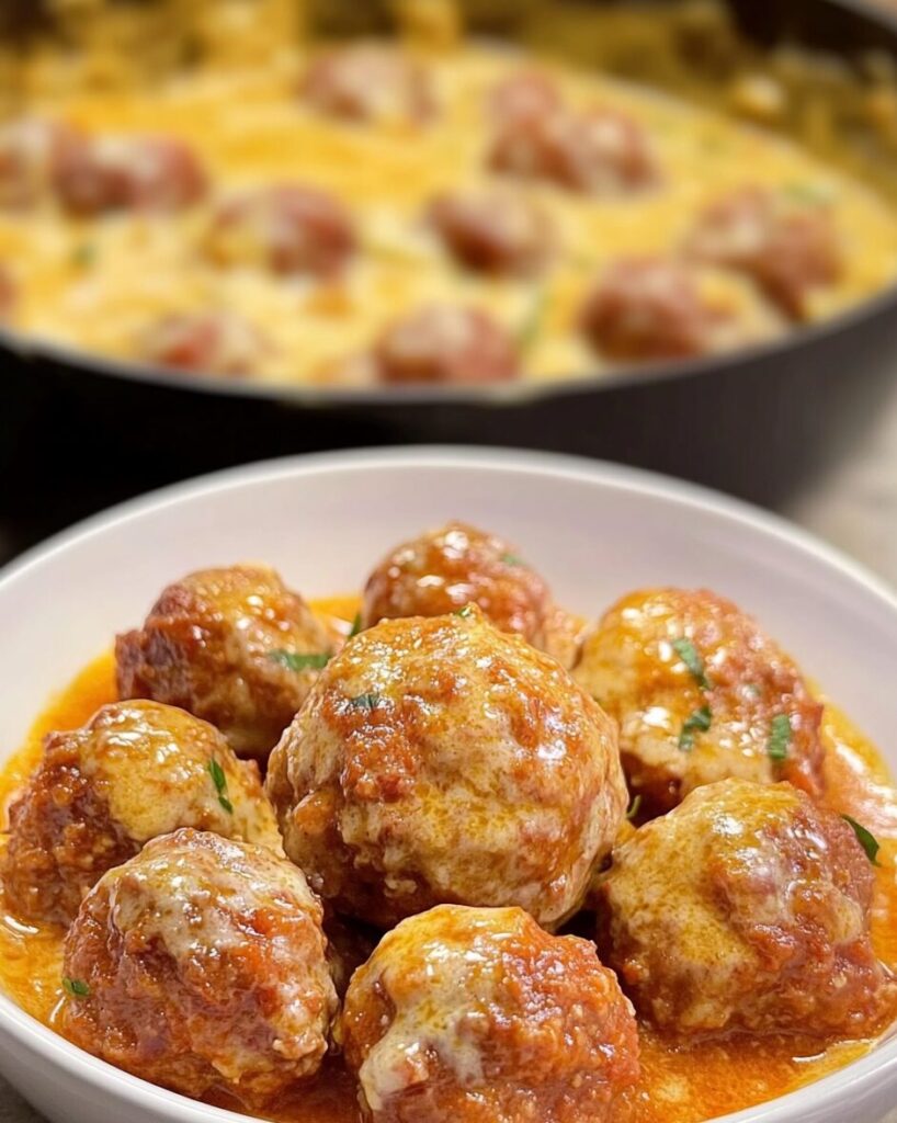 Tender Meatballs in Creamy Sauce