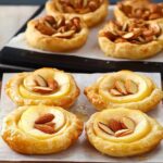 Flaky Apple Puff Pastry Tarts with Almond and Cinnamon