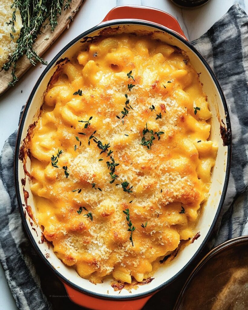 Creamy Butternut Squash Mac and Cheese