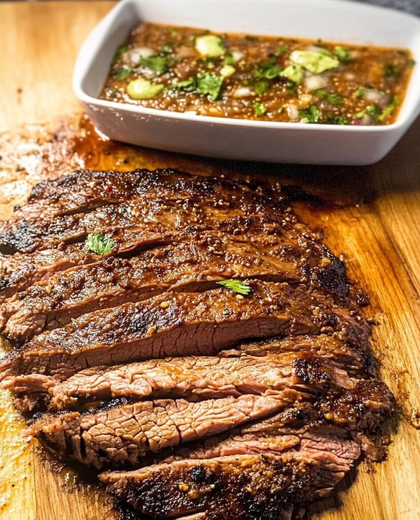 Carne Asada finished dish