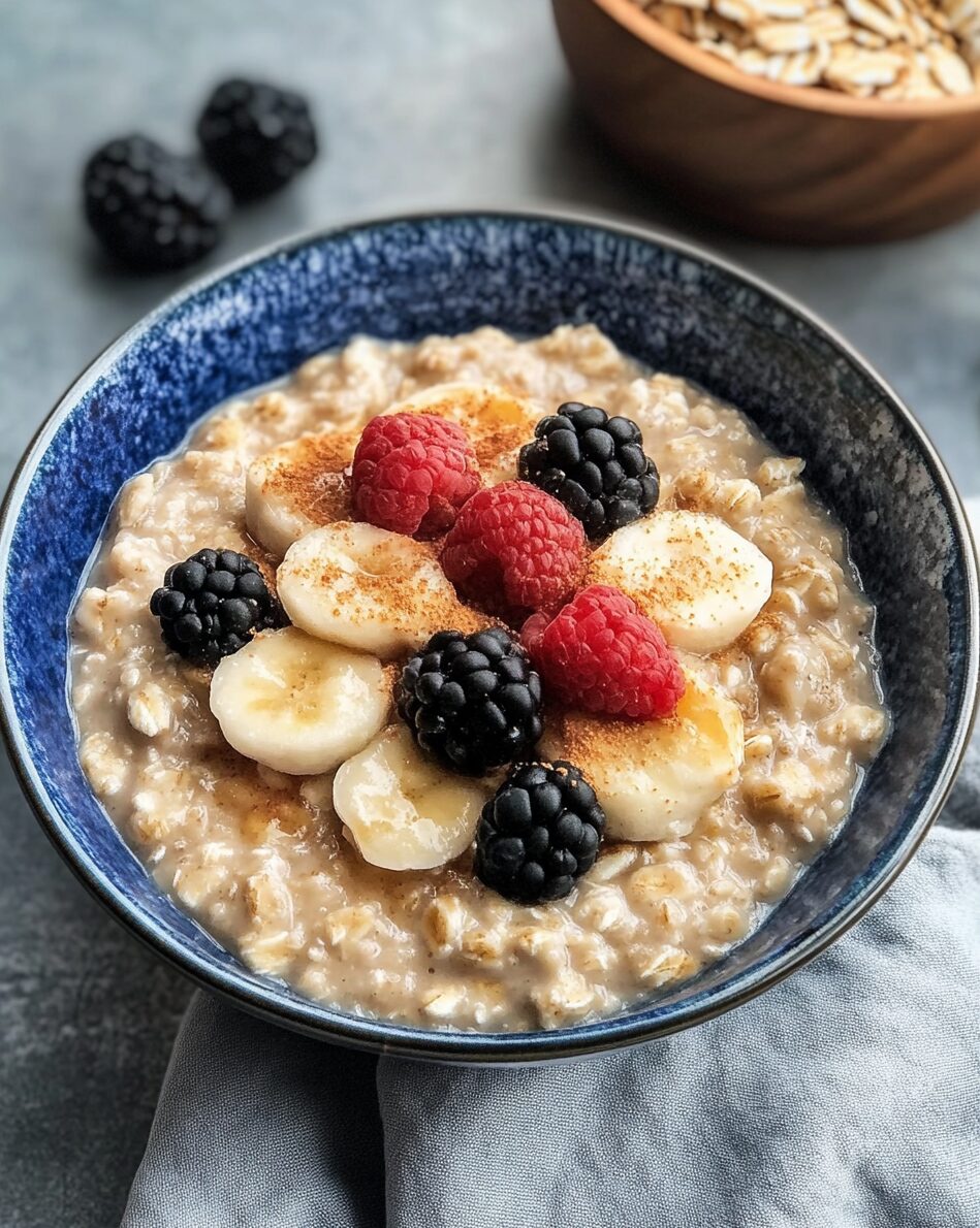 Classic Creamy Oatmeal Porridge