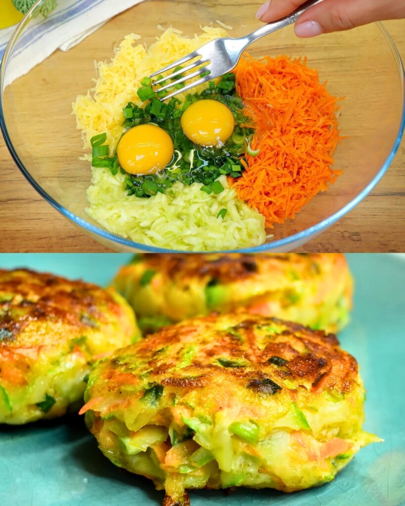 Zucchini and Potato Fritters