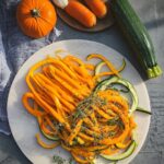 Sautéed Pumpkin, Carrot, and Zucchini with Garlic and Provençal Herbs
