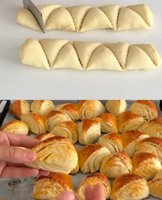 Soft and Fluffy Yeast Rolls with Yogurt and Butter