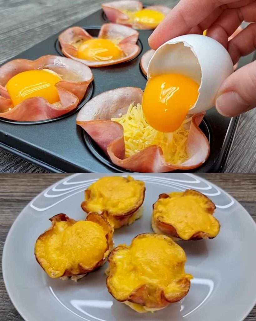 Ham and Egg Muffin Cups