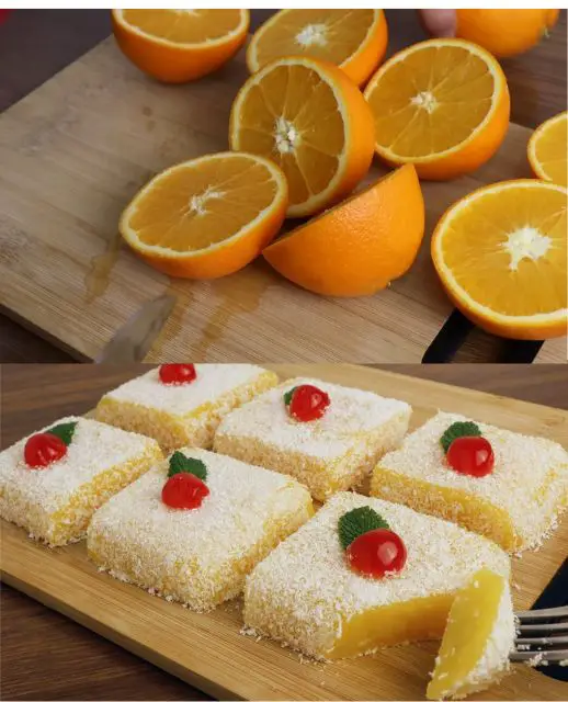 Quick and Guilt-Free Orange Jelly Dessert