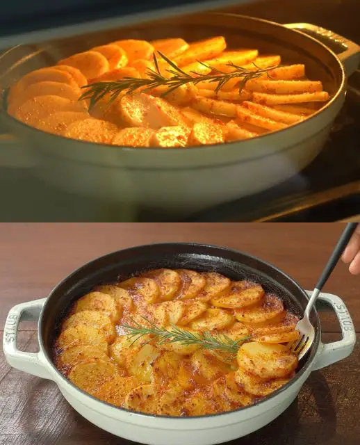 One Pan Potato and Beef Bake