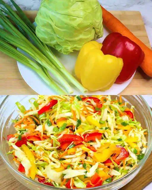 Fresh Cabbage Salad for Weight Loss