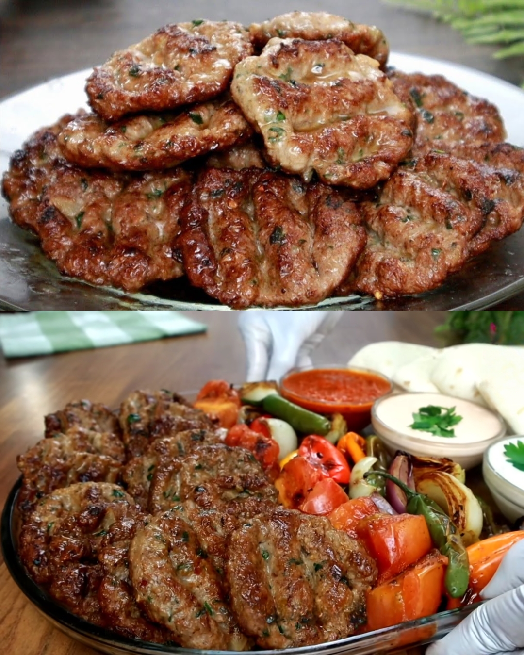 Lamb Kebab with Three Sauces