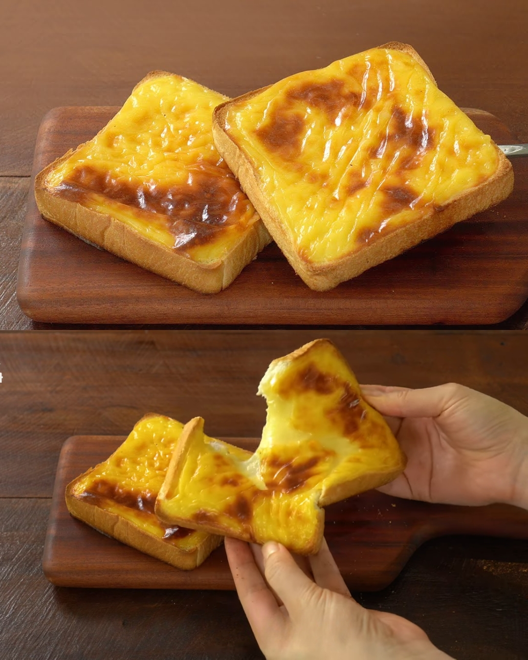 Creamy Cheddar Cheese Toast