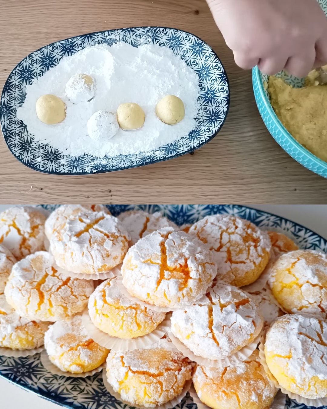 Lemon Biscuit Balls