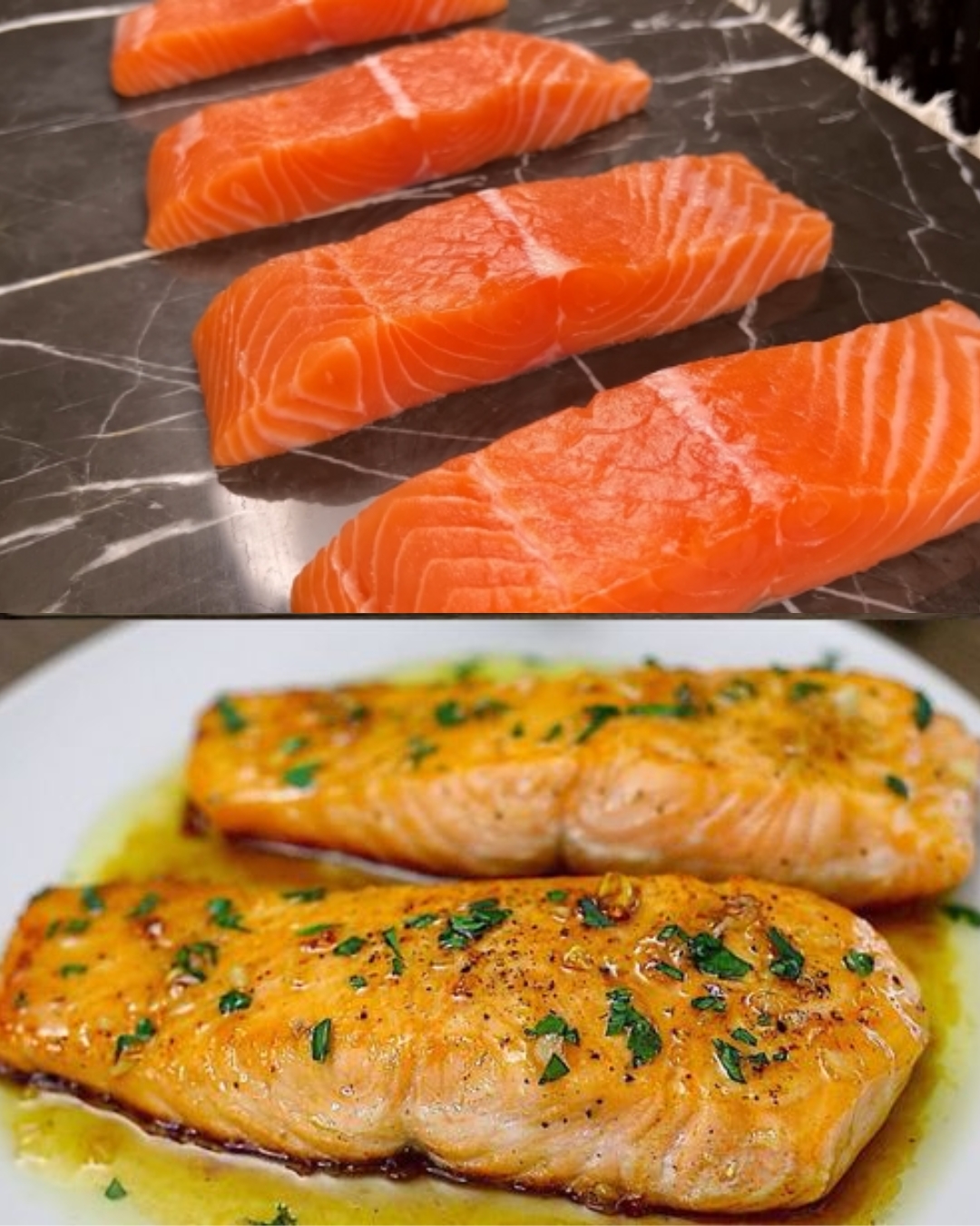 Honey Garlic Glazed Salmon