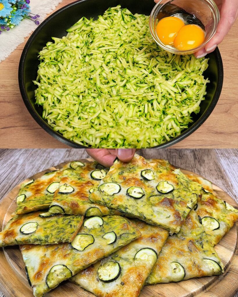 Cheesy Baked Zucchini Casserole finished dish