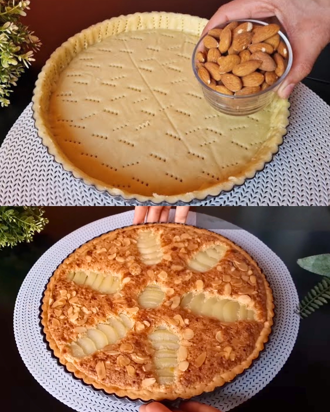Pear and Almond Tart