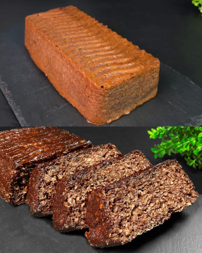 Banana Oat Cake with Espresso Glaze