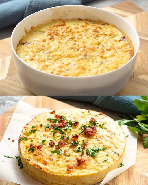 Bacon and Swiss Crustless Quiche Recipe