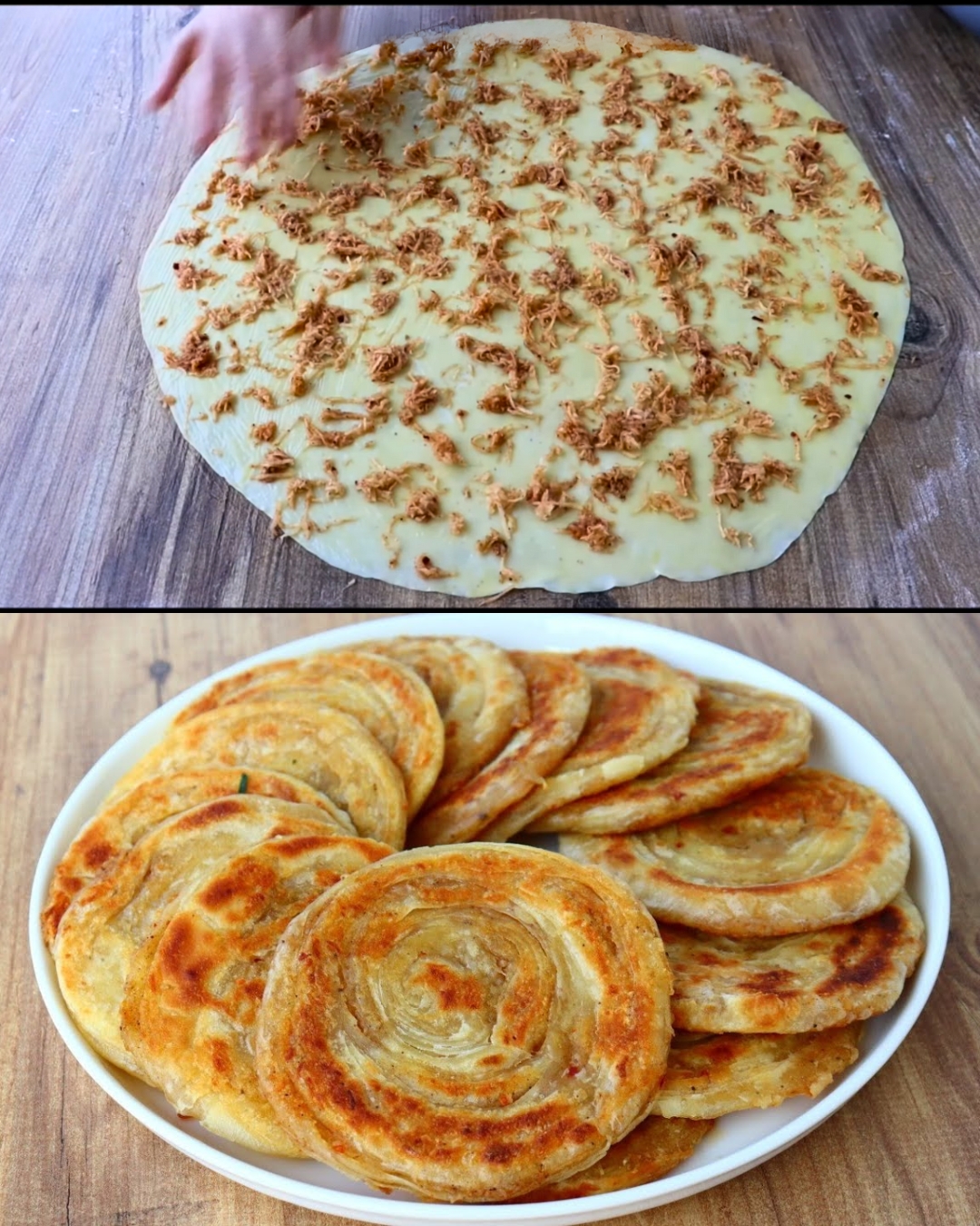Crispy Potato-Stuffed Dough Rolls