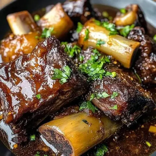 Red Wine Braised Beef Short Ribs