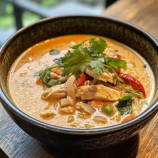 Thai Red Curry Chicken Soup: A Creamy, Flavorful Comfort Bowl