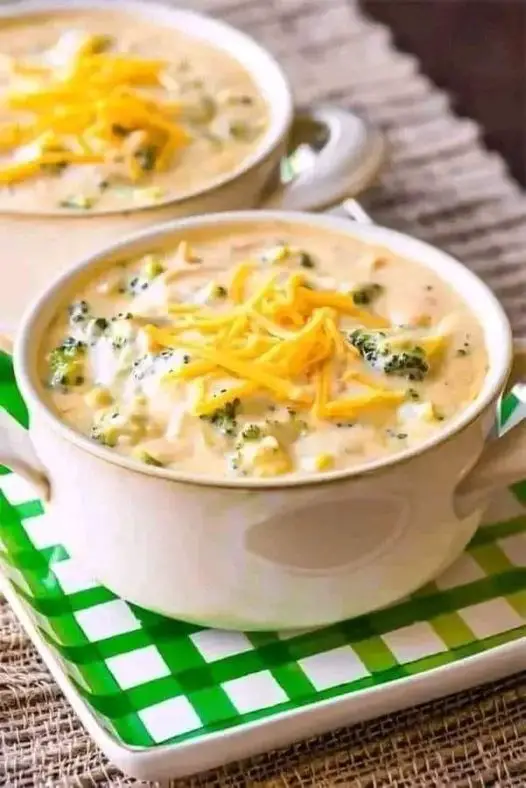 Classic Broccoli Cheddar Soup