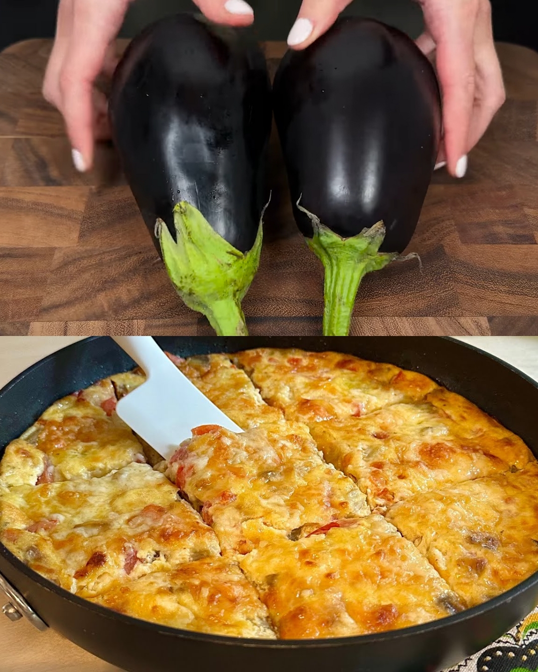 Baked Eggplant and Cheese Casserole