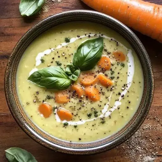 Creamy Zucchini and Carrot Soup: A Cozy, Comforting Bowl of Goodness